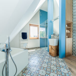 Doppelhaushälfte HT Badezimmer